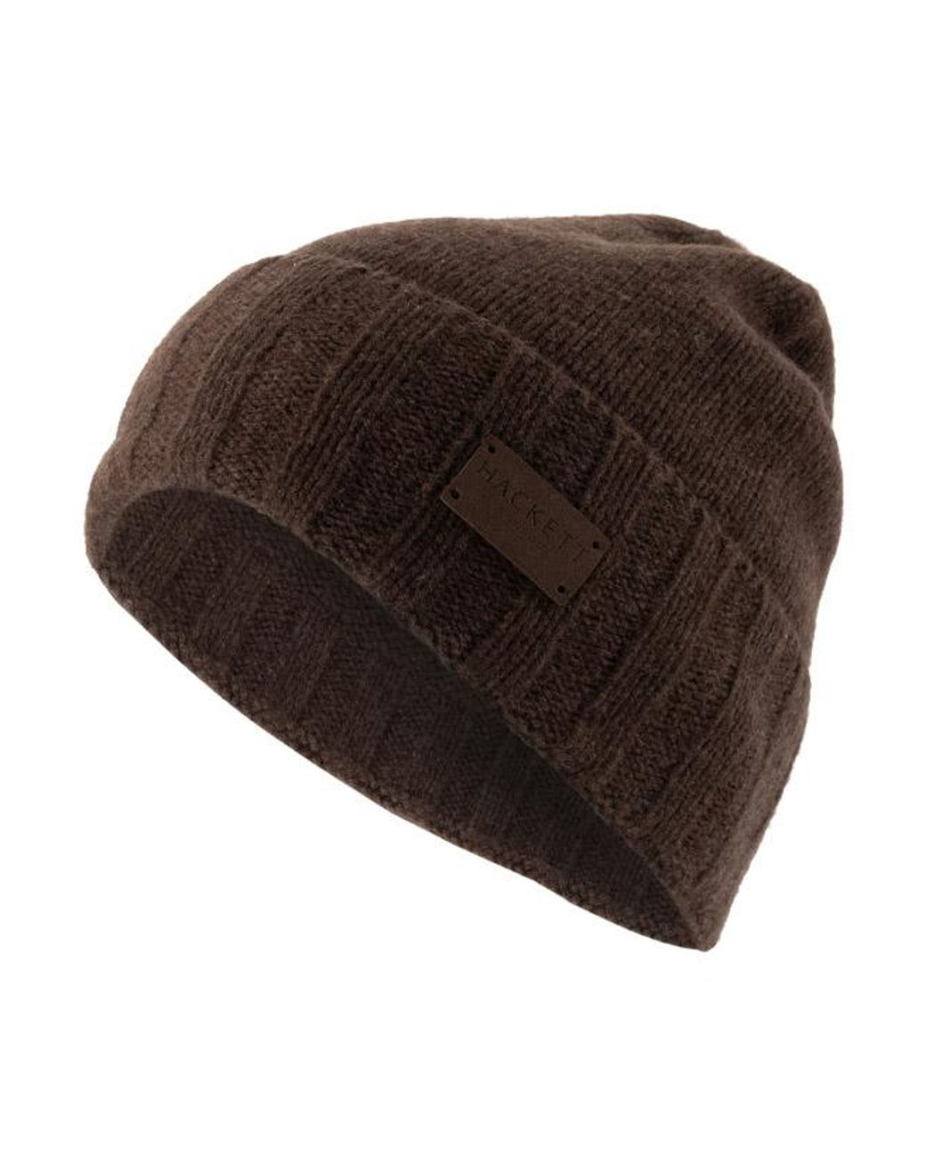 Hackett Herren Mütze Kaschmirwolle in Brown für Herren