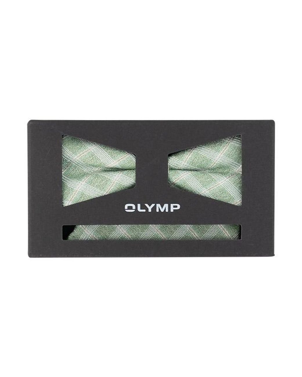 Olymp Herren Einstecktuch Kariert in Green für Herren