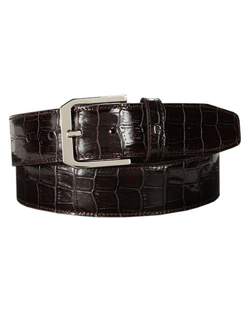 Aigner Herren Gürtel Leder in Black für Herren