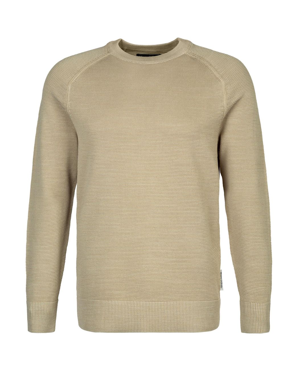 Marc O' Polo Herren Pullover Baumwolle Unifarben in Natural für Herren