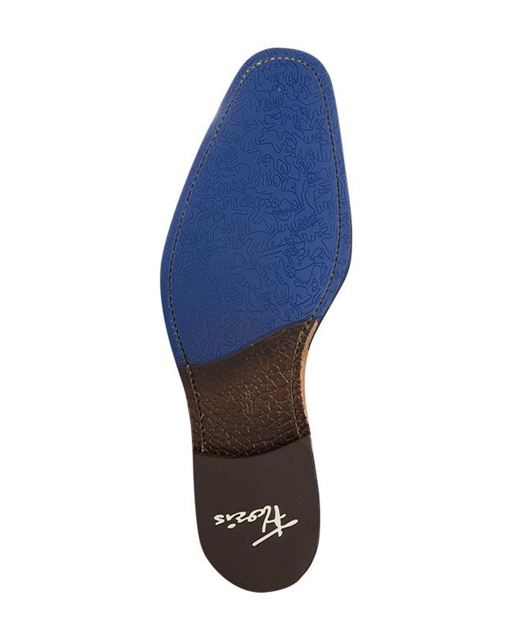 Floris Van Bommel Herren Desert Boots Veloursleder in Blue für Herren
