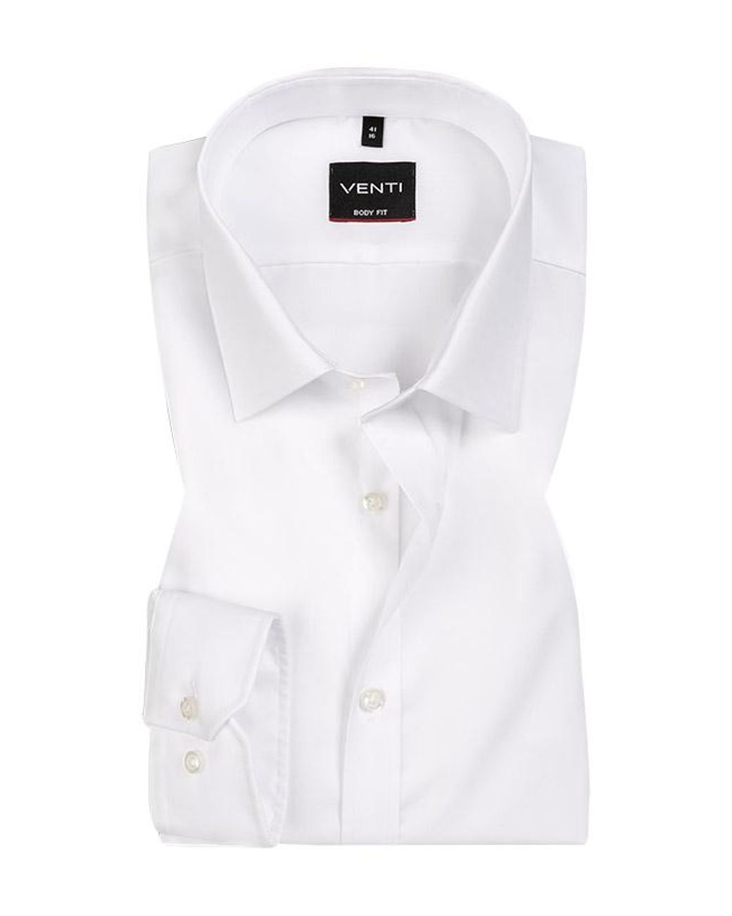 Venti Herren Hemd Baumwolle in White für Herren