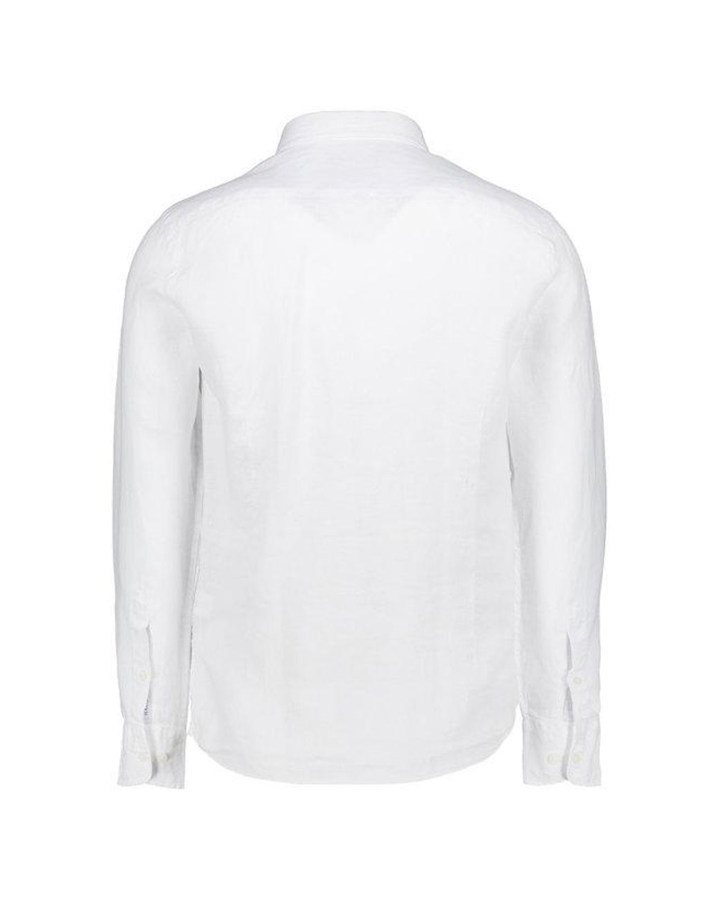 Hackett Herren Hemd Leinen in White für Herren