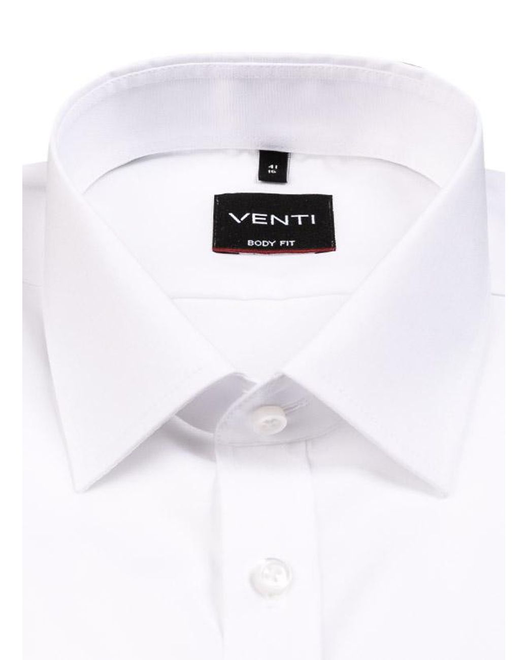 Venti Herren Hemd Baumwolle in White für Herren
