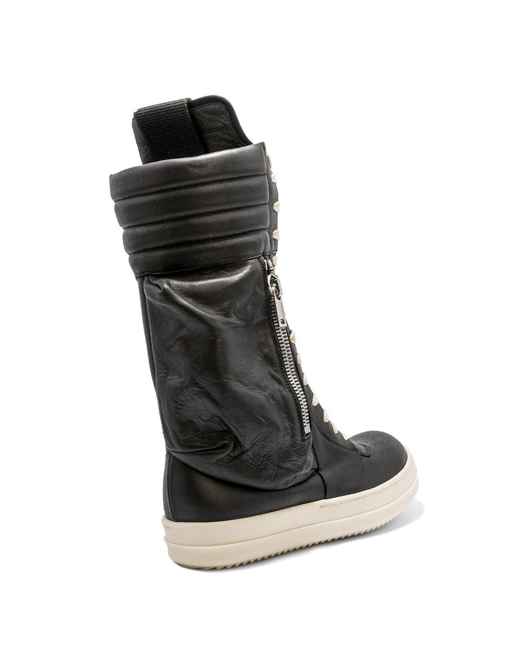 Rick Owens Cargo Basket Leather in Black for Men | Lyst Canada