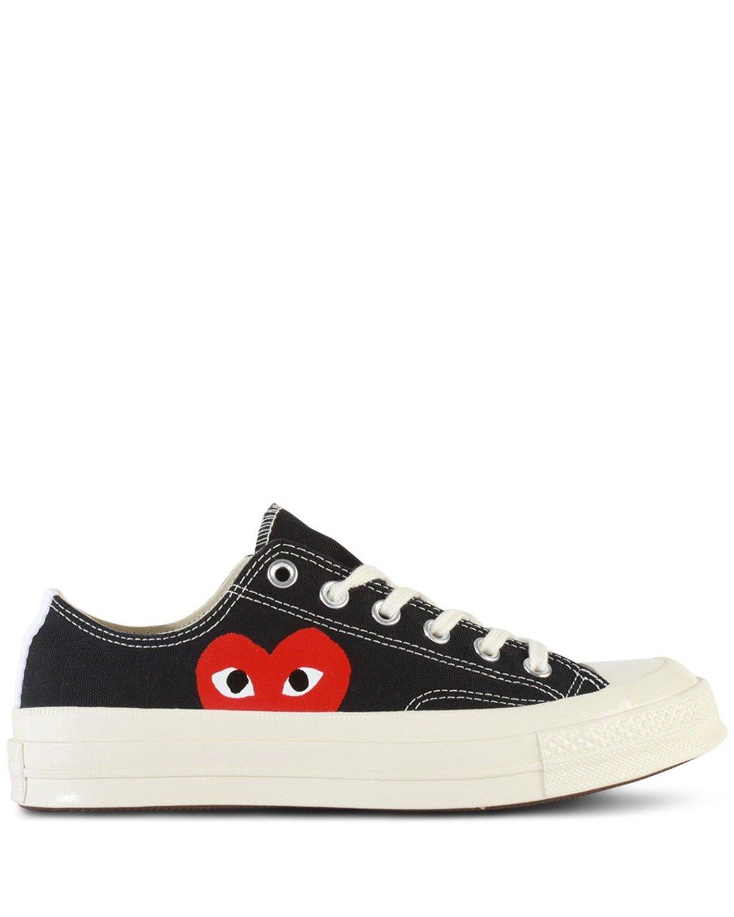 converse x comme des garçons cdg play chuck taylor low