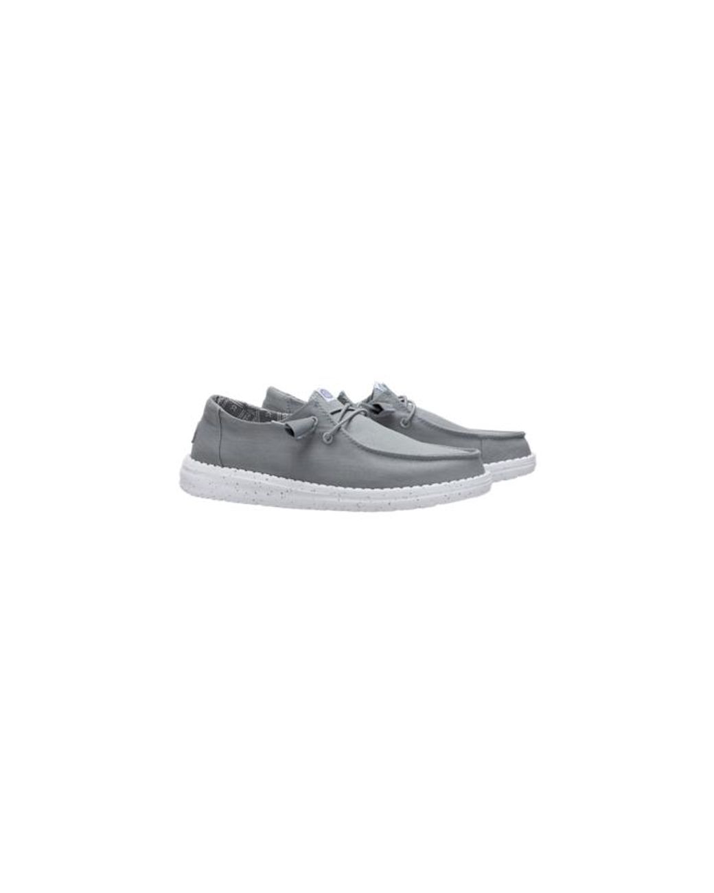 HeyDude Black Wendy Stretch Canvas
