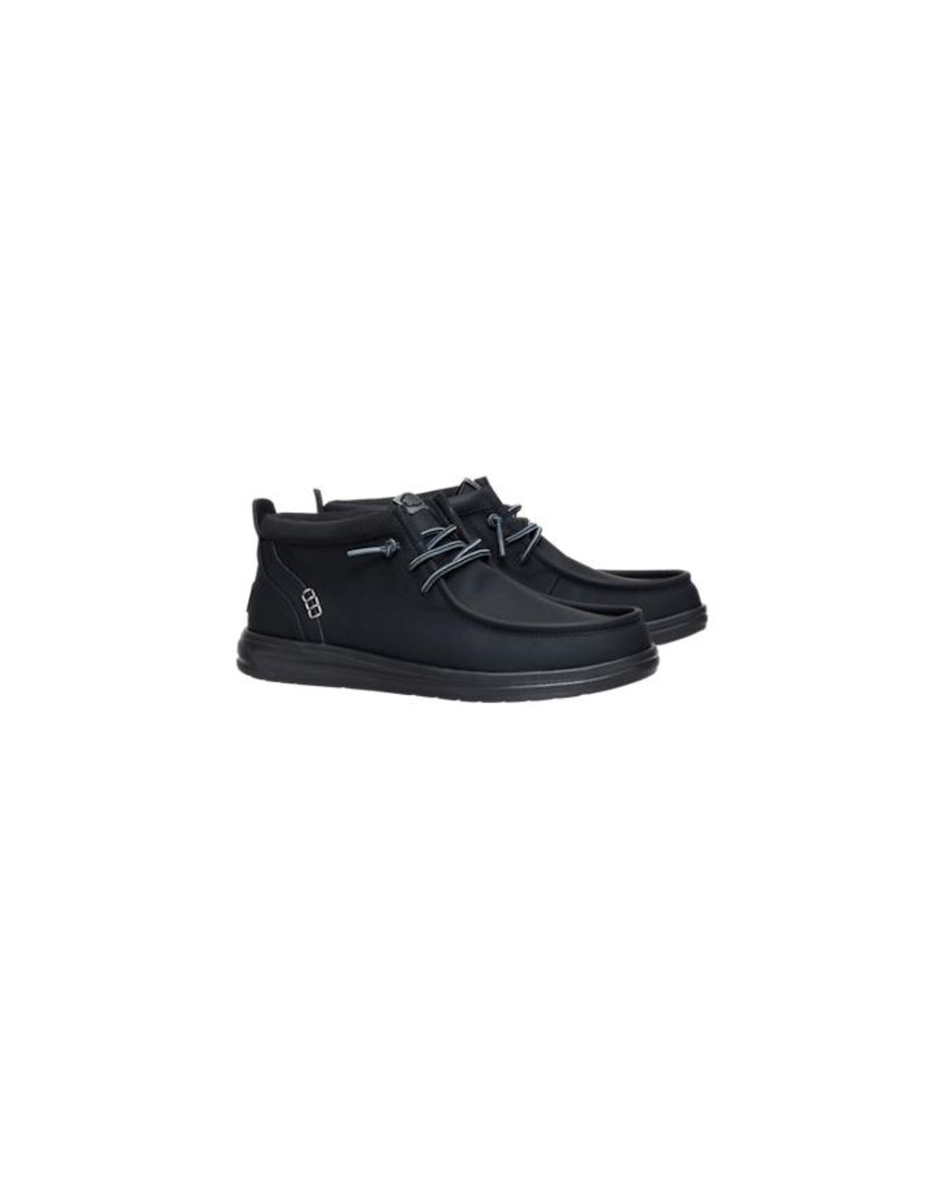 HeyDude Black Wally Mid Gripr Classic for men