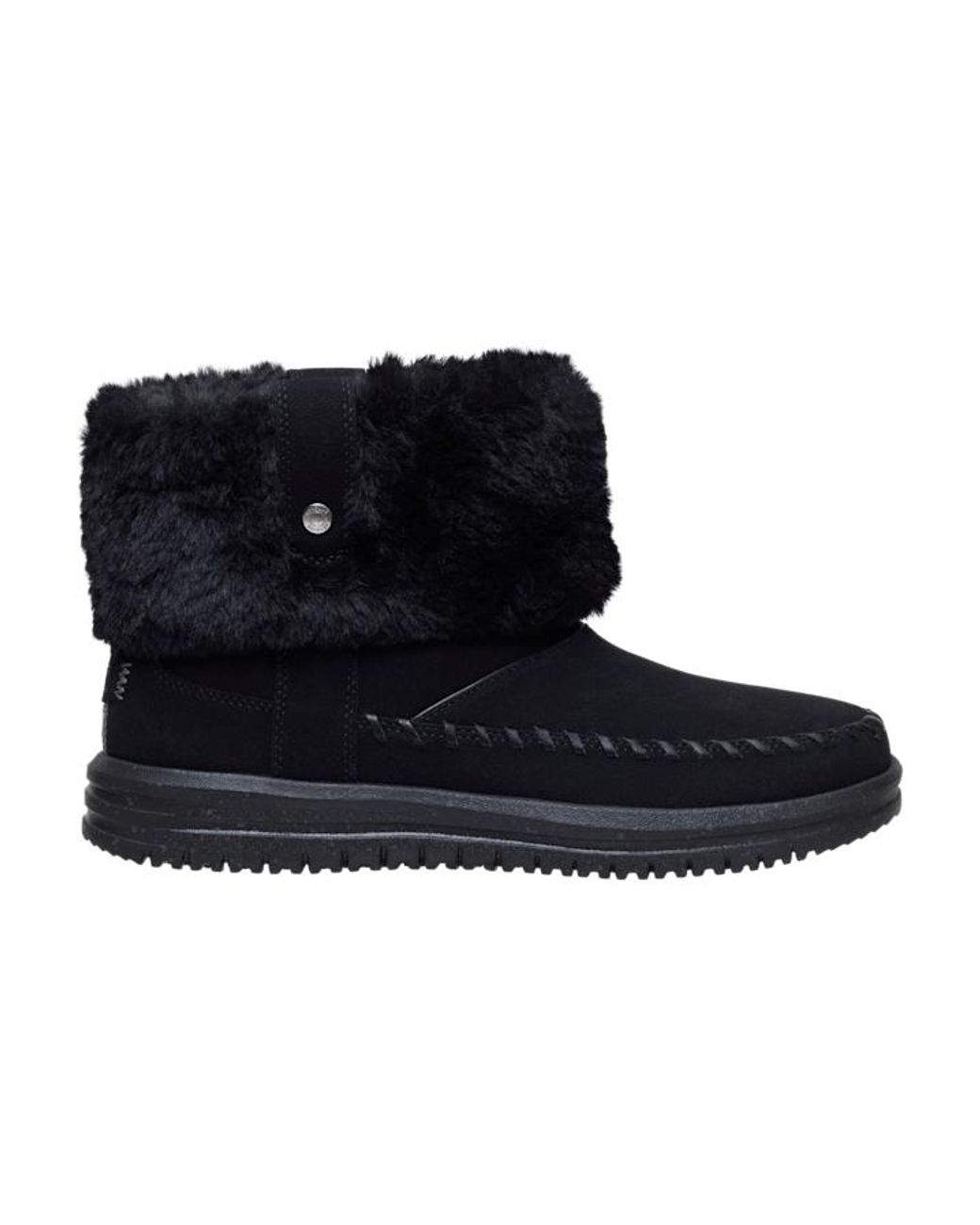 HeyDude Black Camden Cuff Classic Cozy