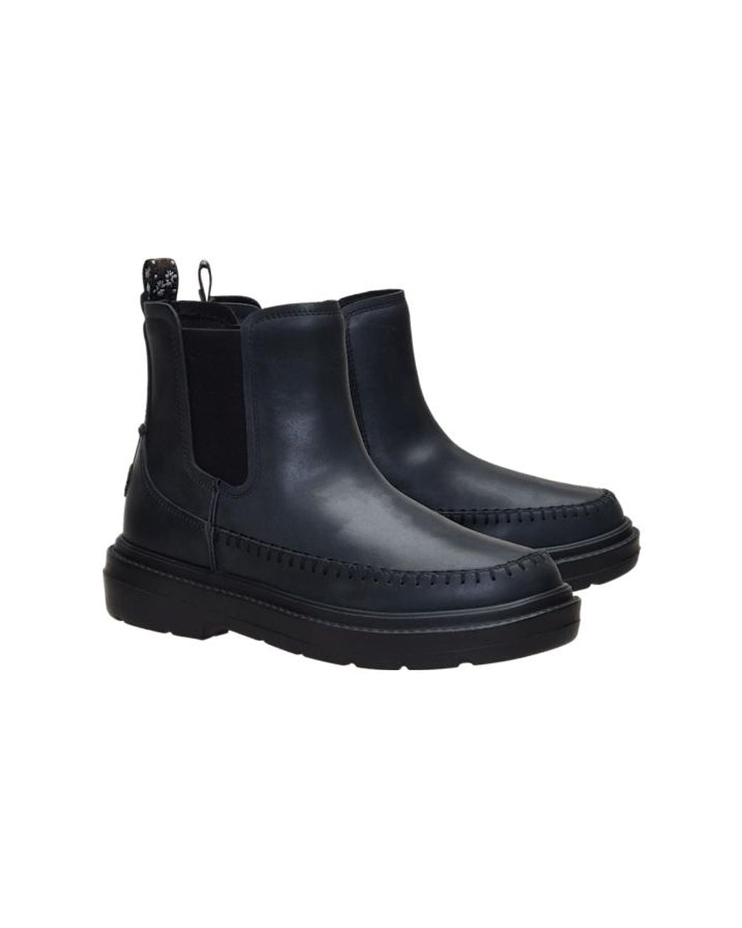 HeyDude Black Sienna Chelsea Boot Leather