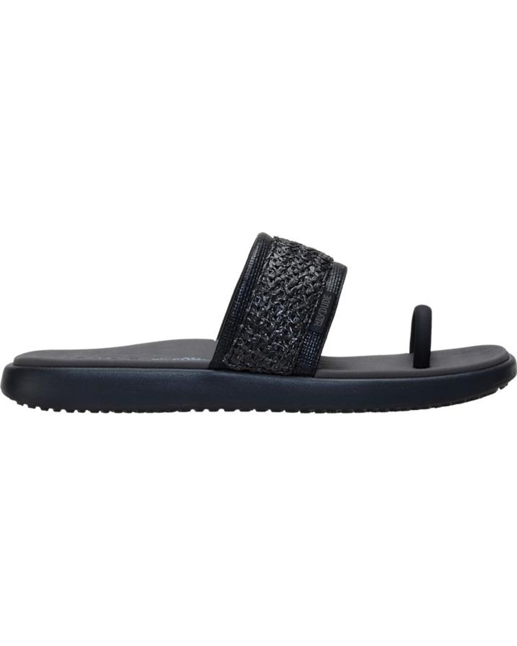 HeyDude Black Maui Breeze Toe Loop