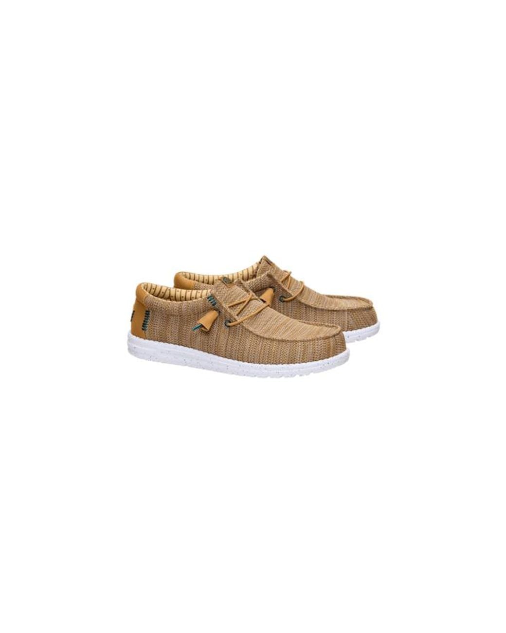HeyDude Black Wally Stretch Sox for men