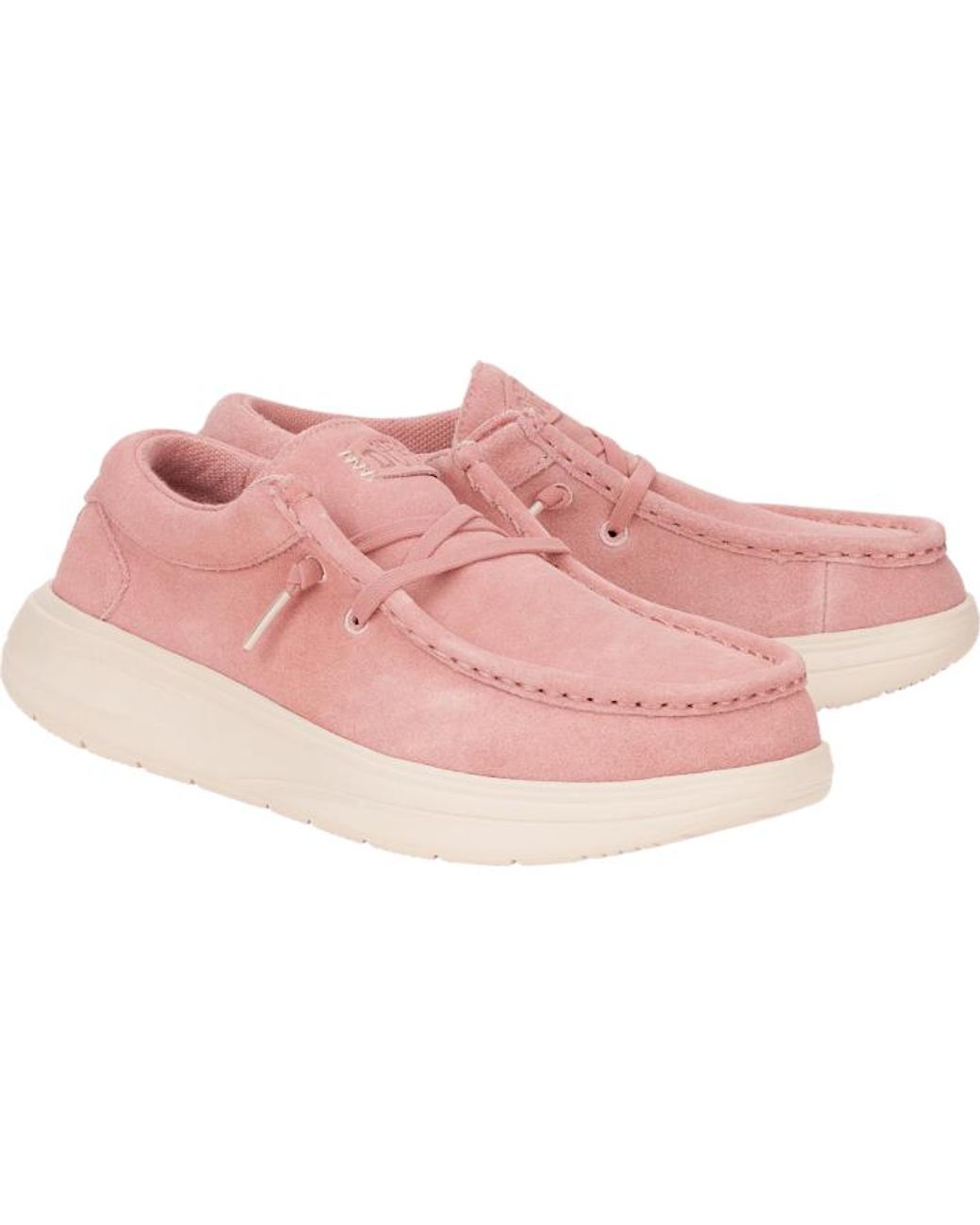 HeyDude Black Wendy Comf Suede
