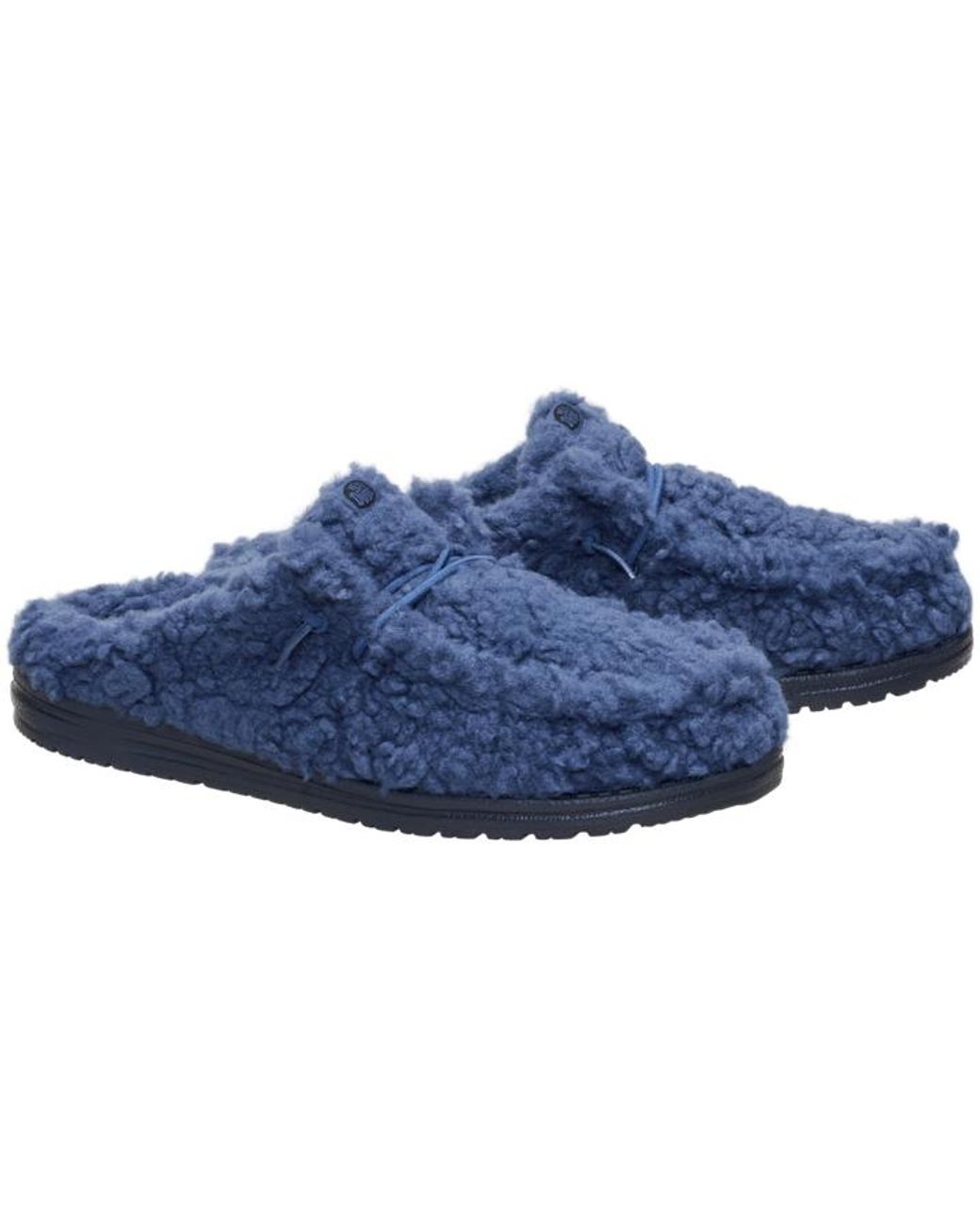HeyDude Blue Wally Slipper for men