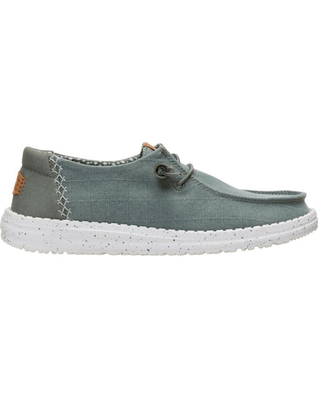HeyDude Black Wendy Chambray Grid