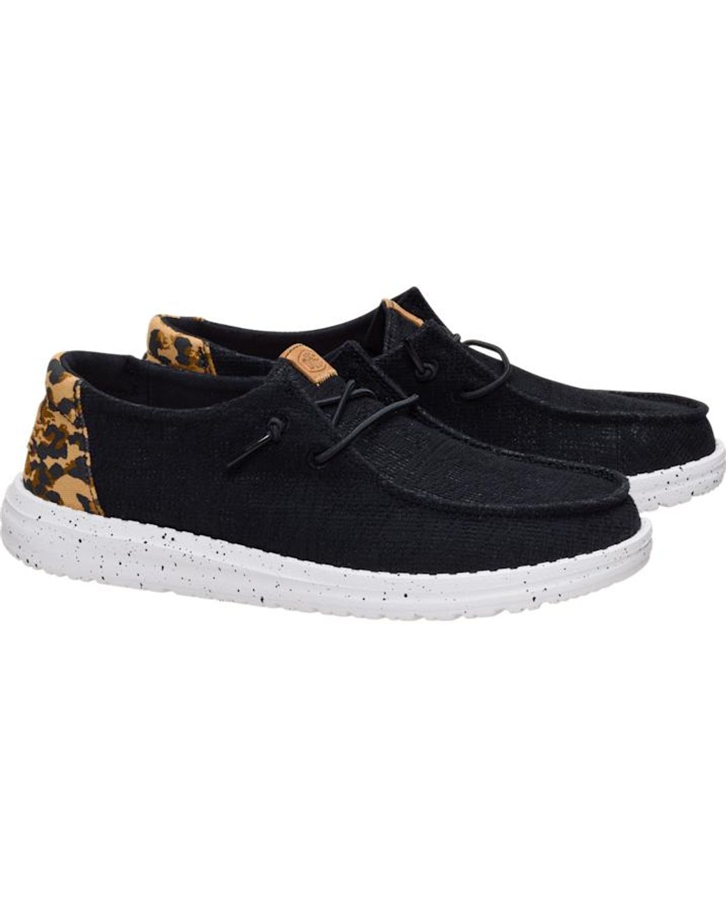 HeyDude Black Wendy Wildcat
