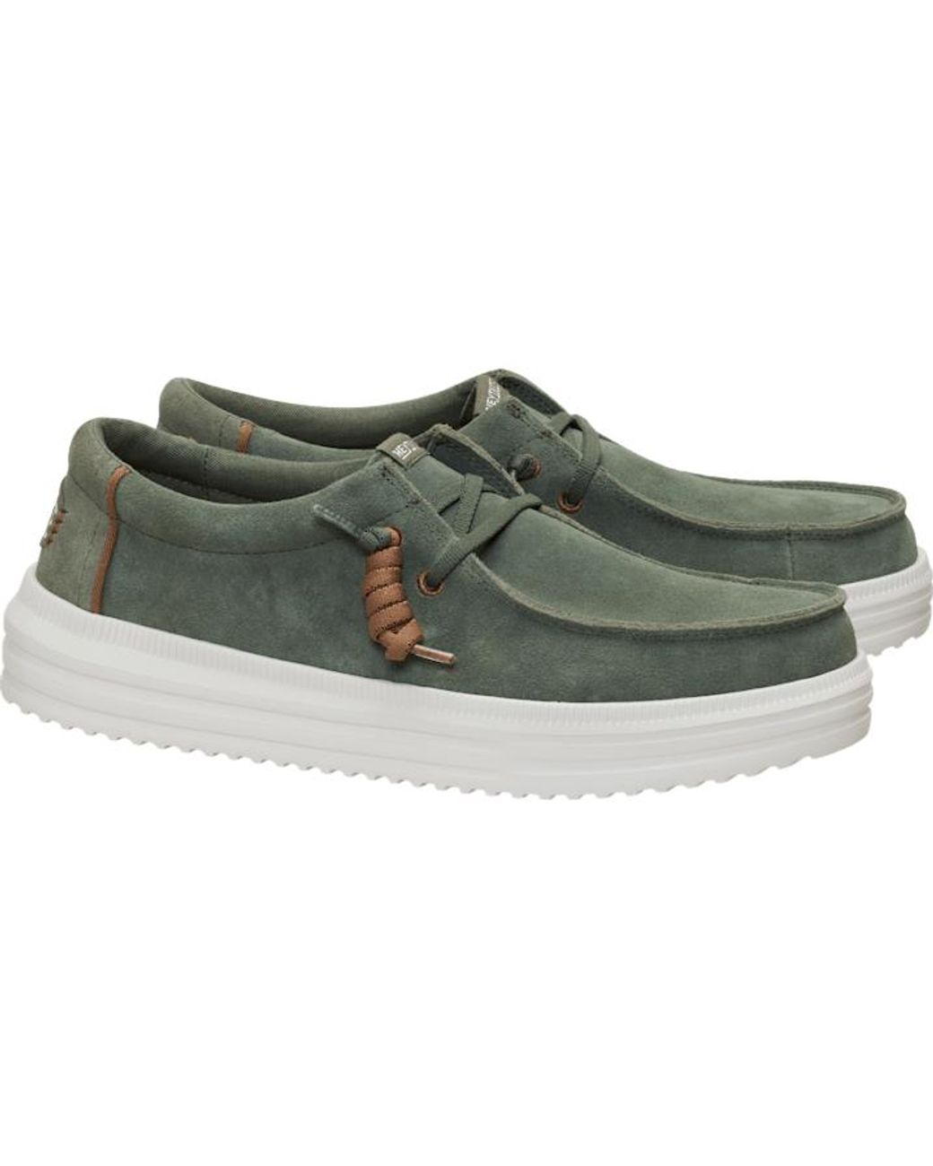 HeyDude Black Rev Suede for men
