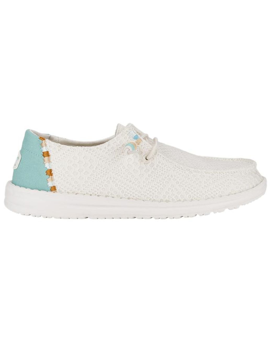 HeyDude Black Wendy Boho Crochet