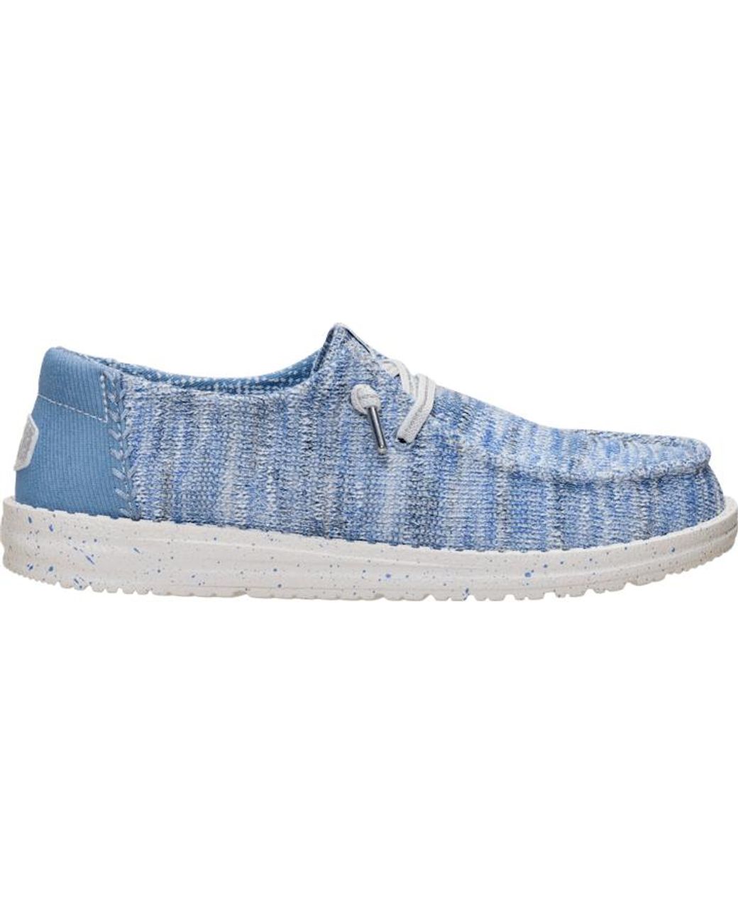HeyDude Blue Wendy Knit Shimmer