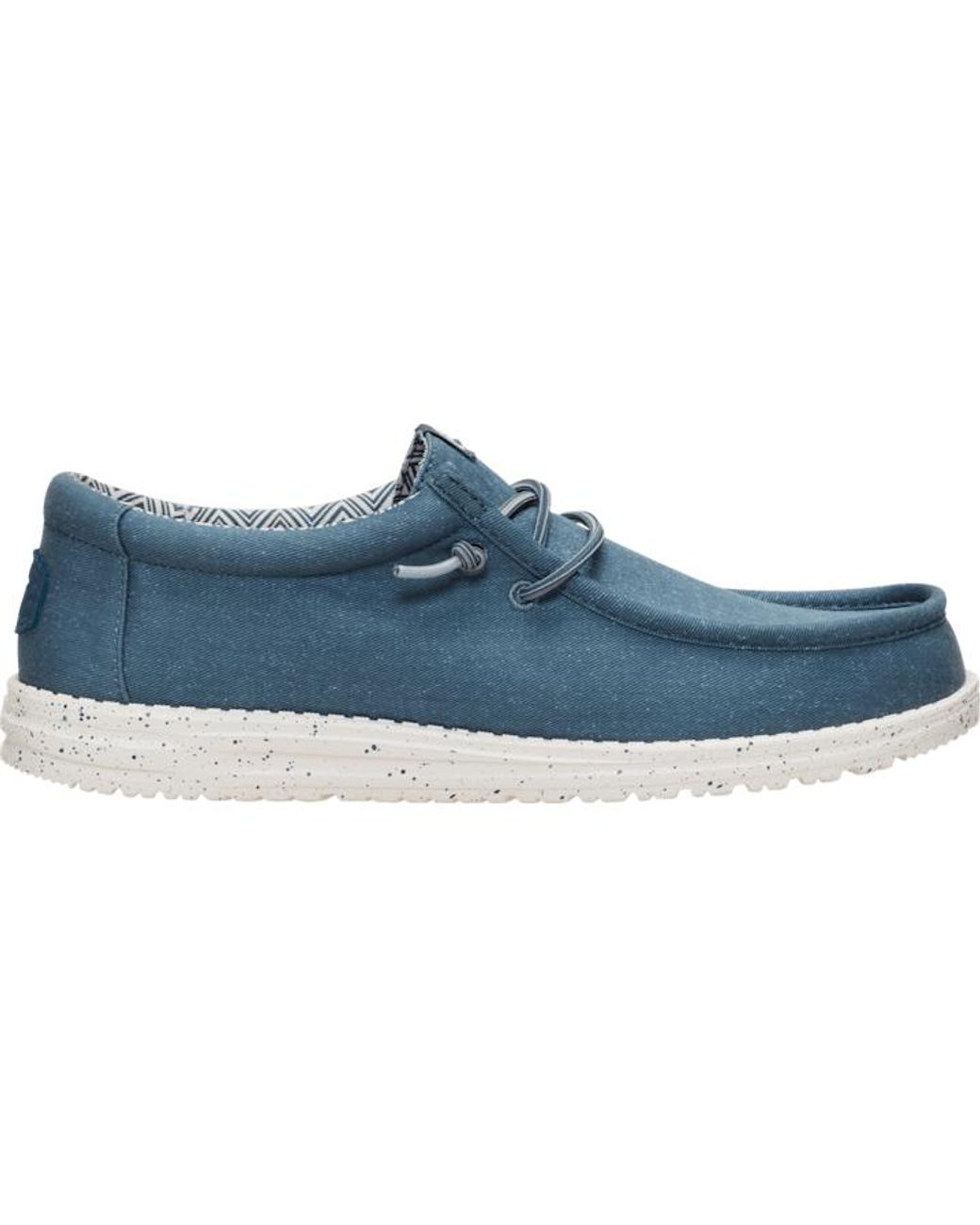HeyDude Blue Wally Stretch Canvas for men