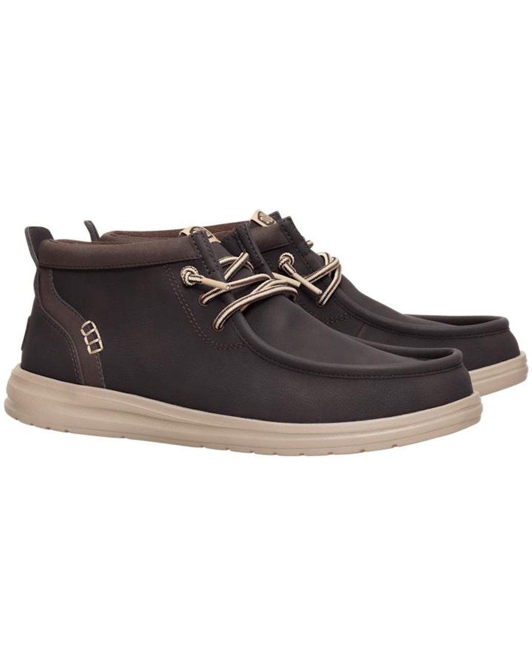 HeyDude Black Wally Mid Gripr Classic for men