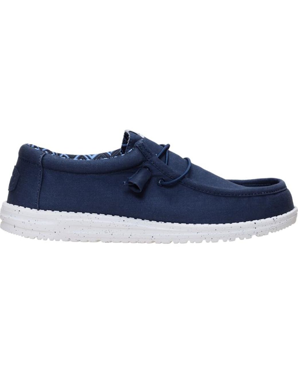 HeyDude Blue Wally Stretch Canvas for men