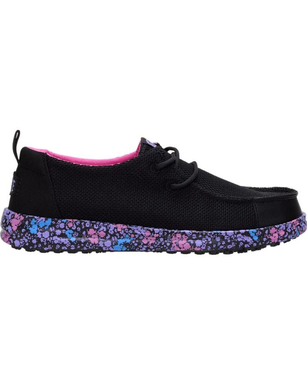 HeyDude Black Wendy Work Ce Floral