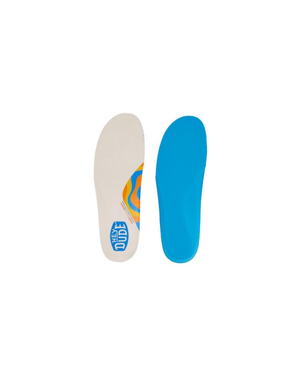 HeyDude Black Dude Sole Plus Insoles