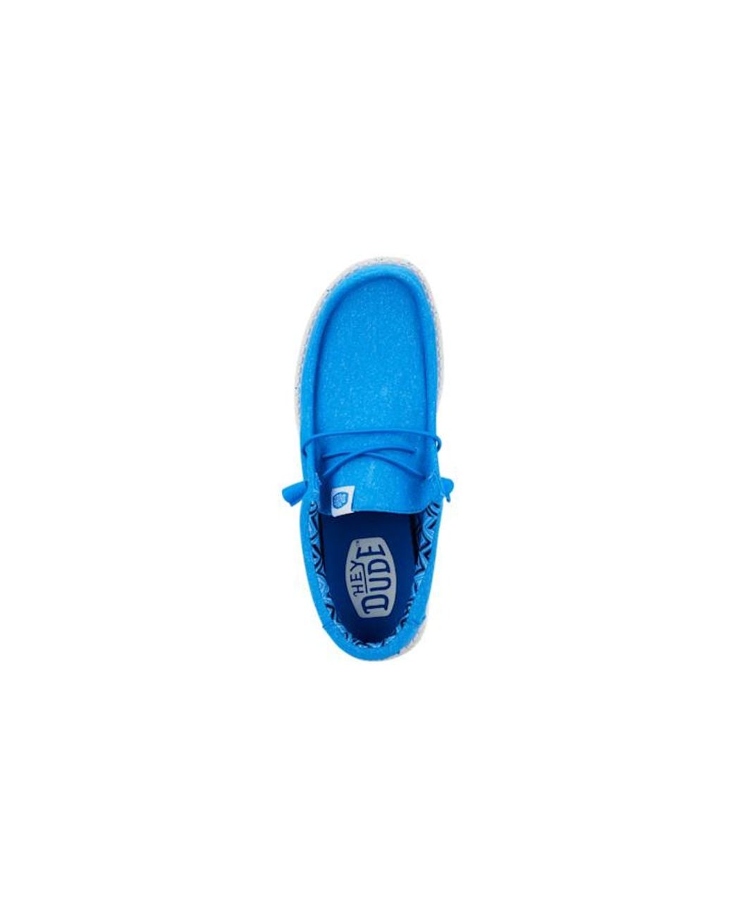 HeyDude Blue Wally Stretch Canvas for men