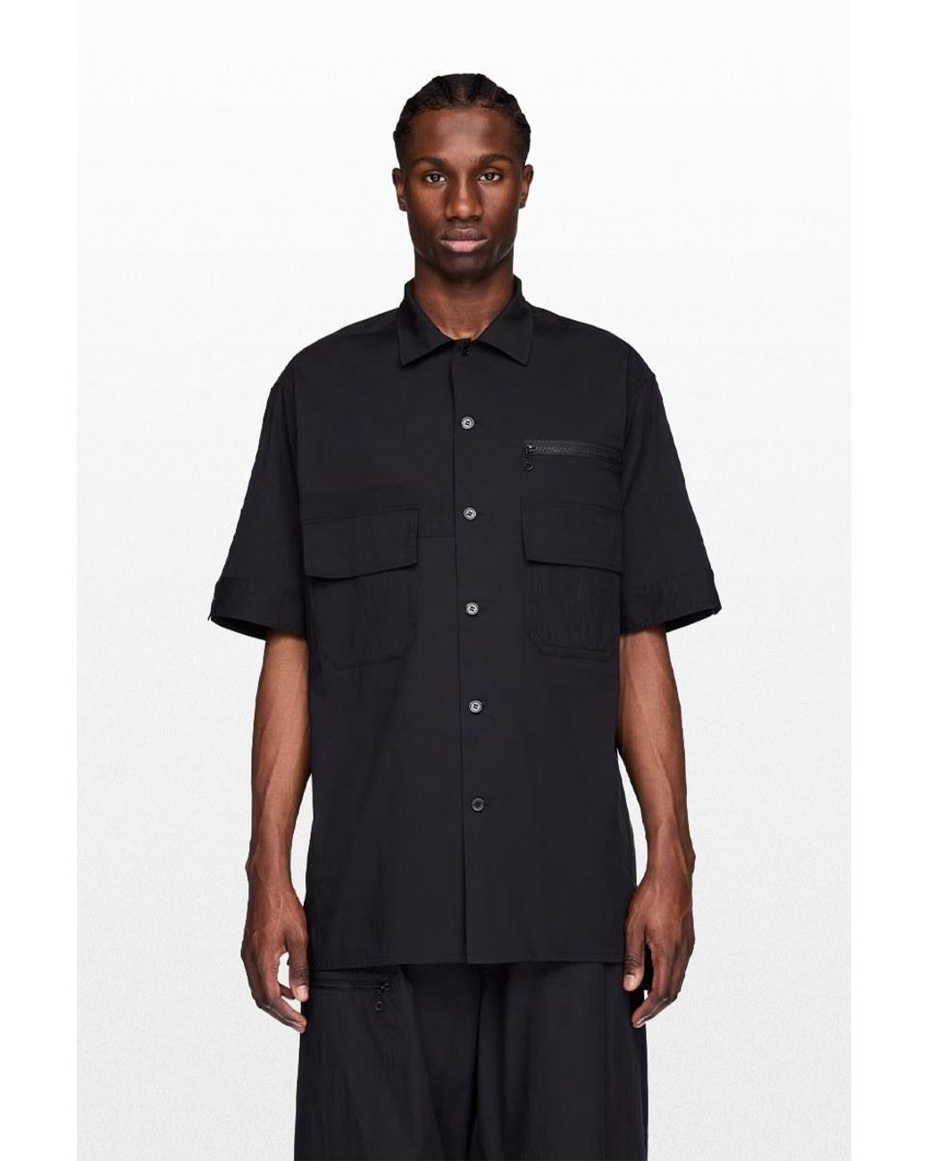 Y-3 Πουκαμισο in Black für Herren