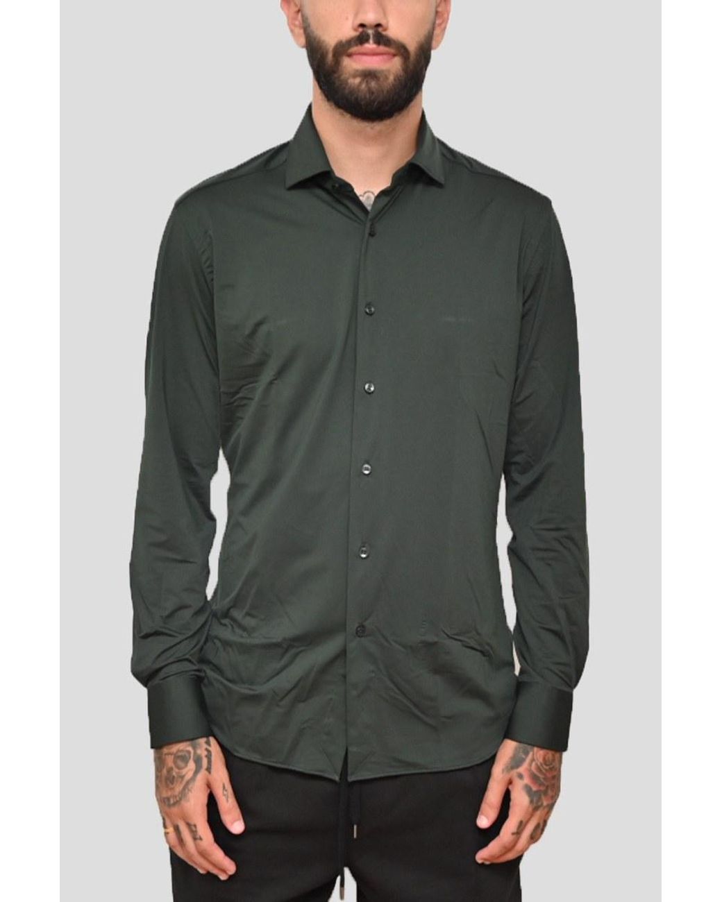 Xacus Πουκαμισο in Green für Herren