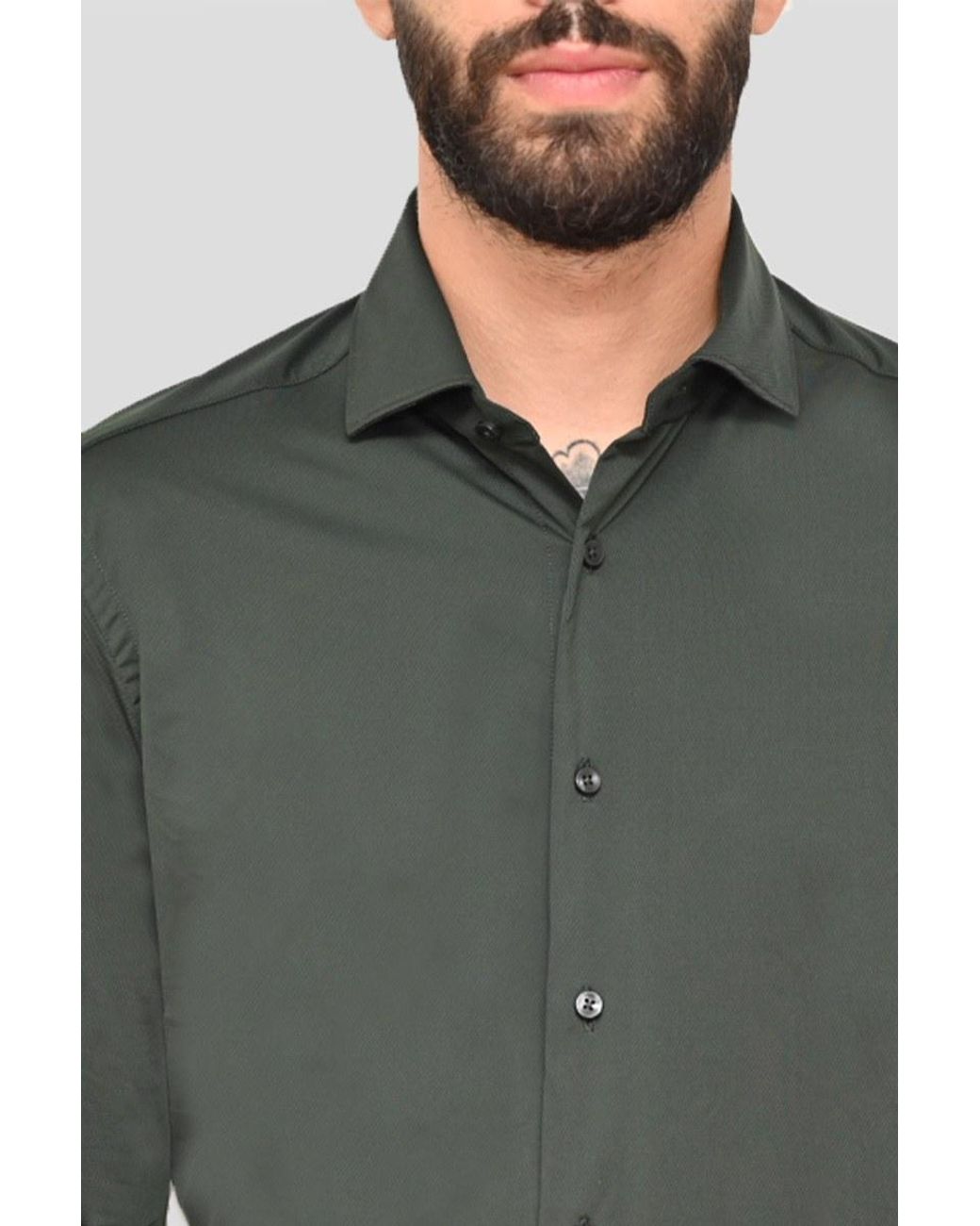 Xacus Πουκαμισο in Green für Herren