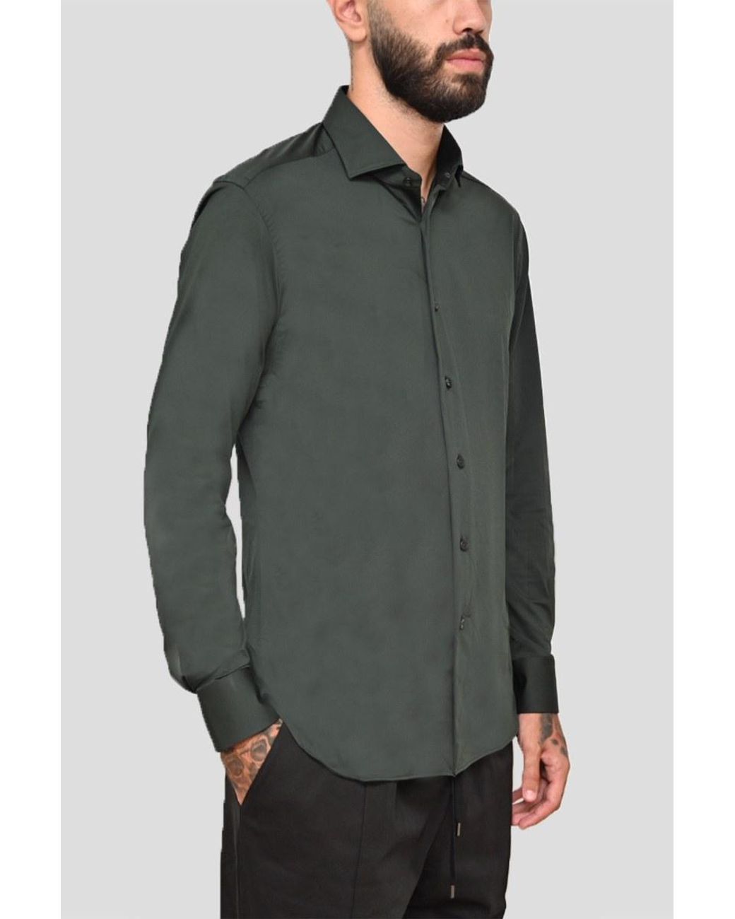 Xacus Πουκαμισο in Green für Herren