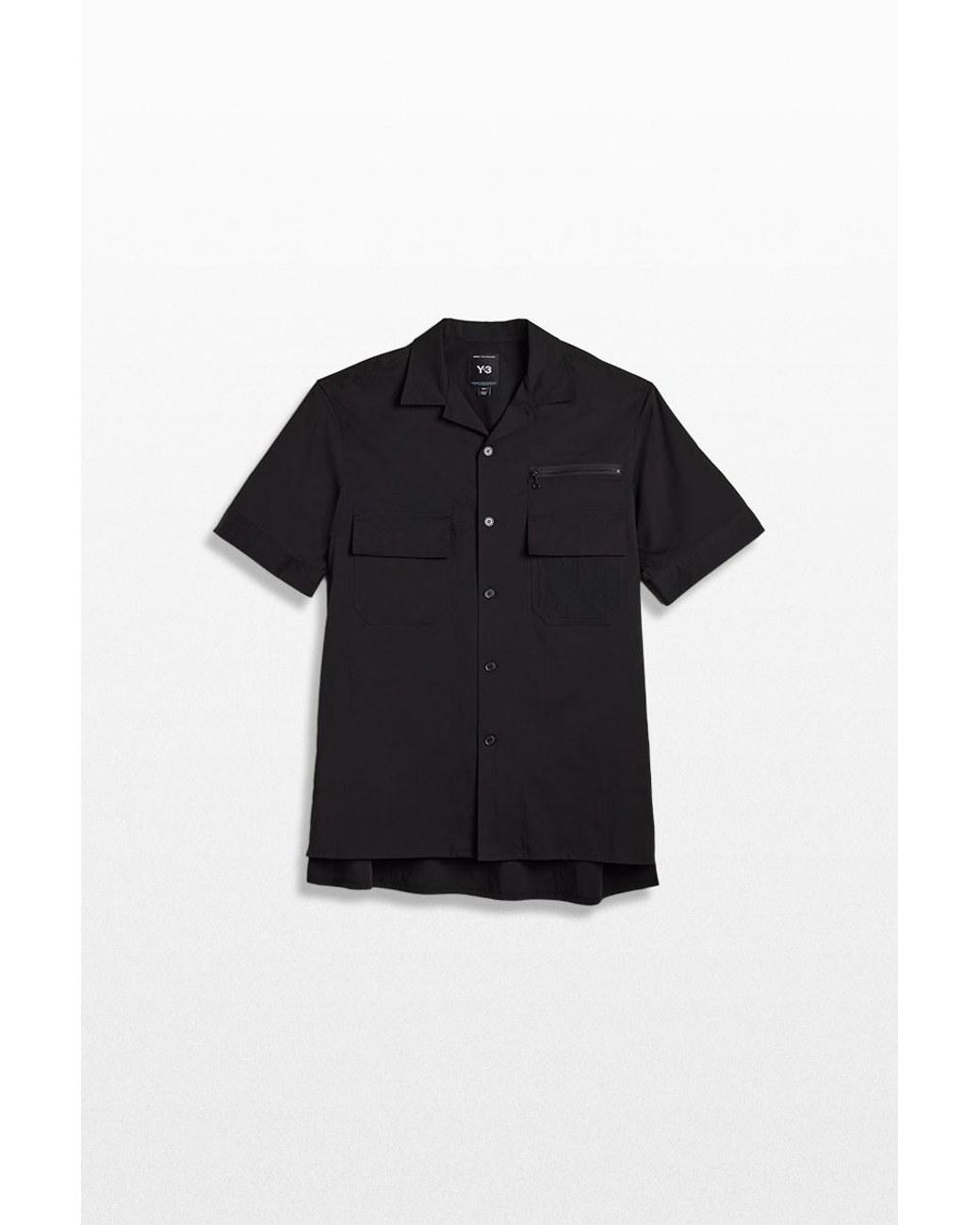 Y-3 Πουκαμισο in Black für Herren