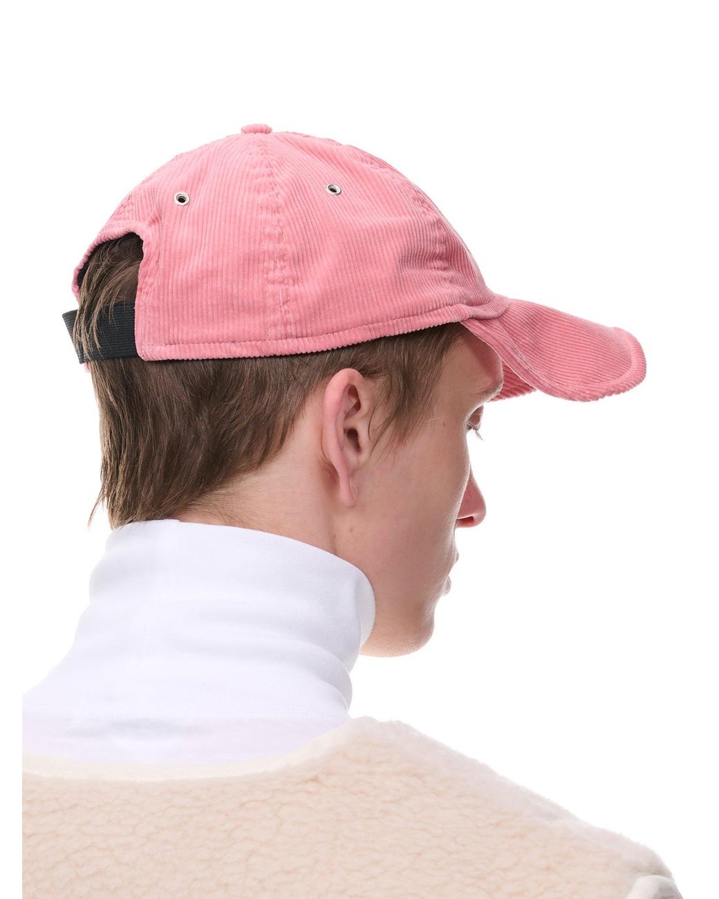 CAMIEL FORTGENS Cap with flap Polyester