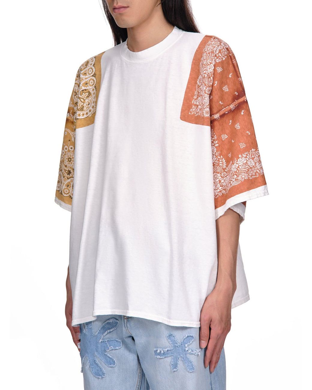 Kapital Paisley Print Shirt in Brown 