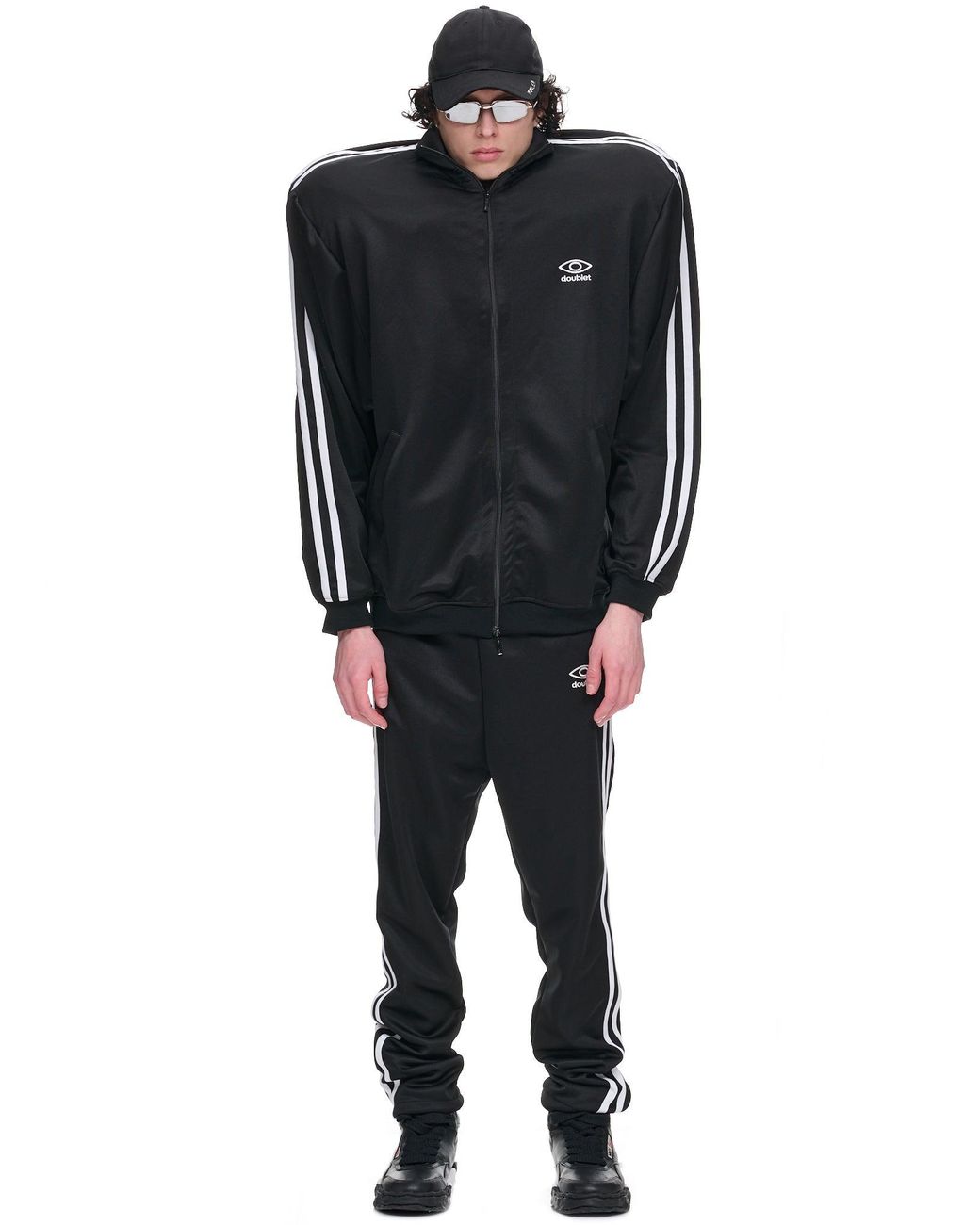 Doublet Invisible Track Pants in Black for Men | Lyst