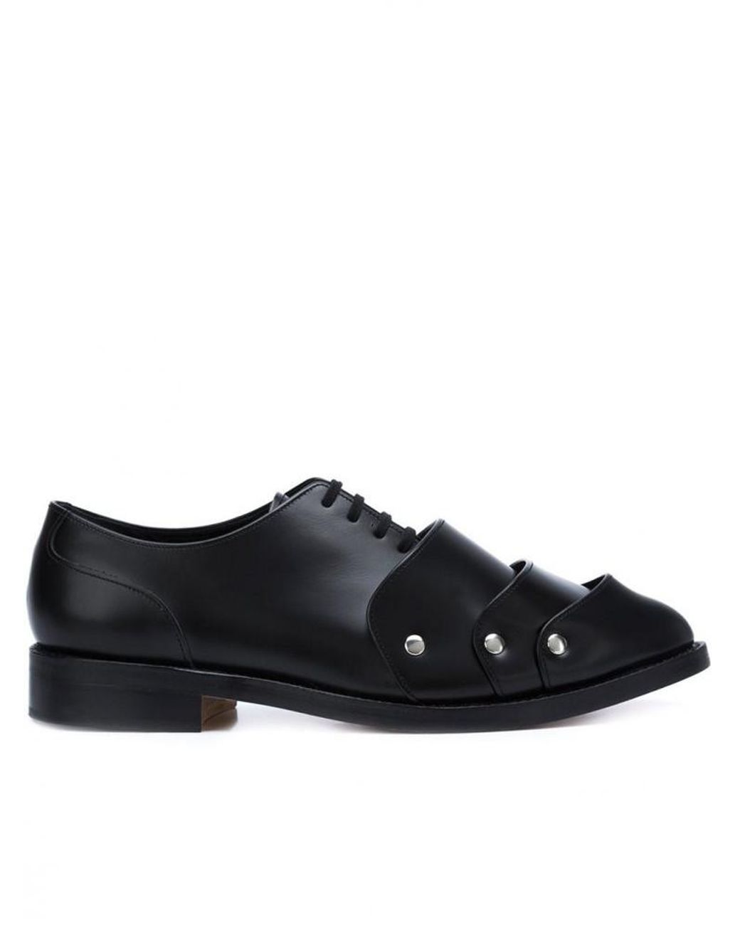 Comme des Garçons Armored Derby Shoes in Black for Men | Lyst