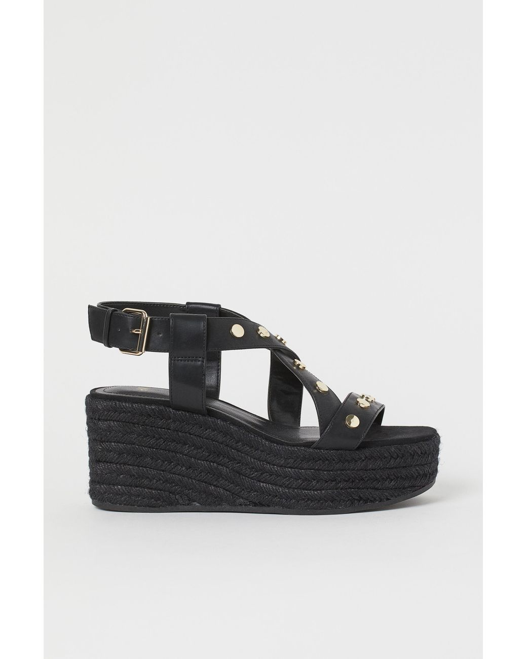 h&m wedge sandals