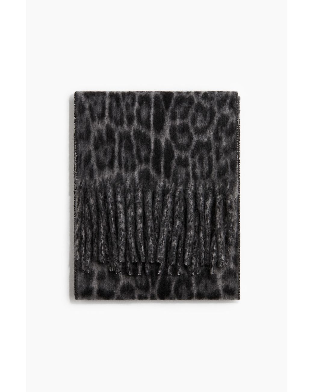 Écharpe Frangée H&M en coloris Black