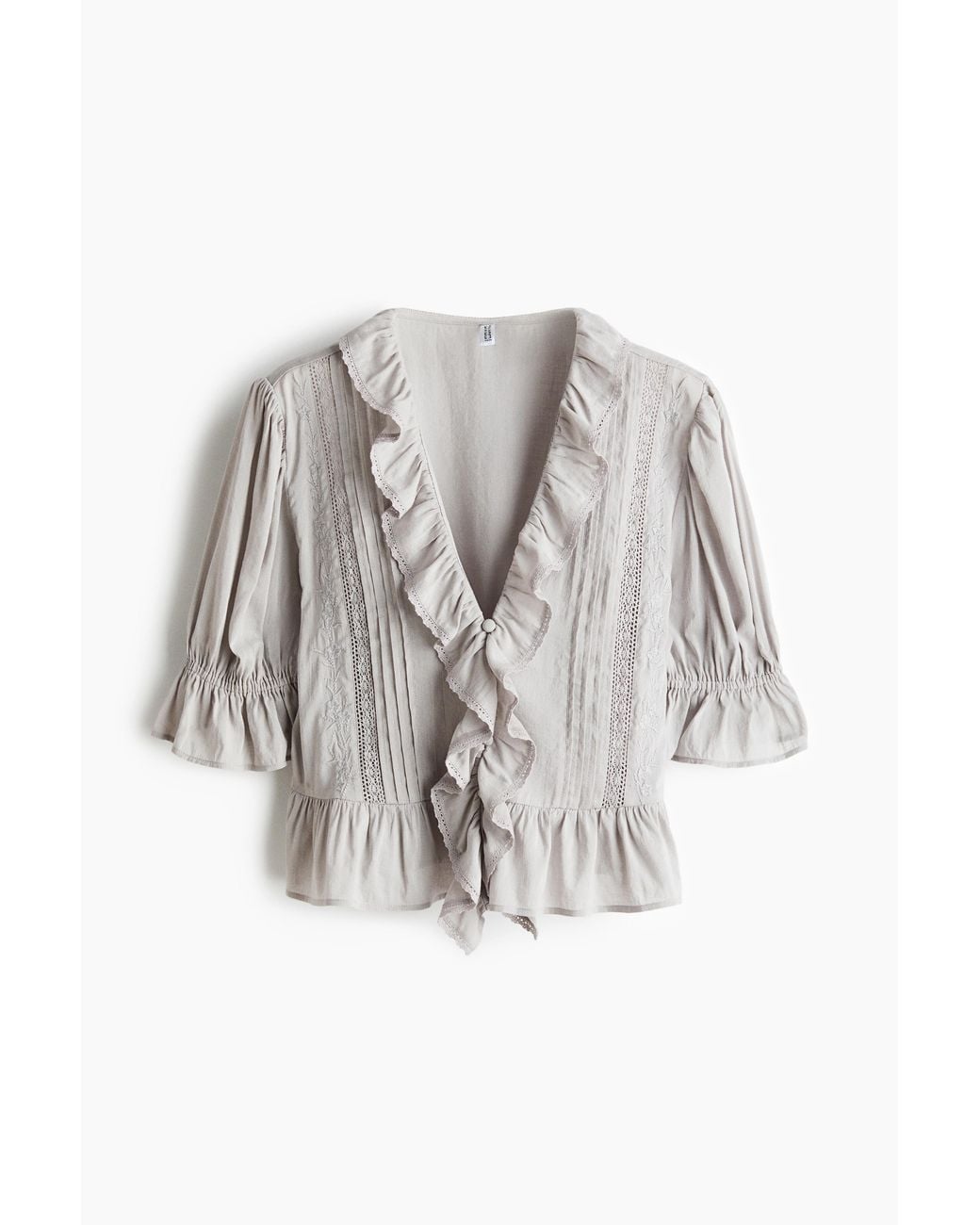 Blouse Volantée H&M en coloris White