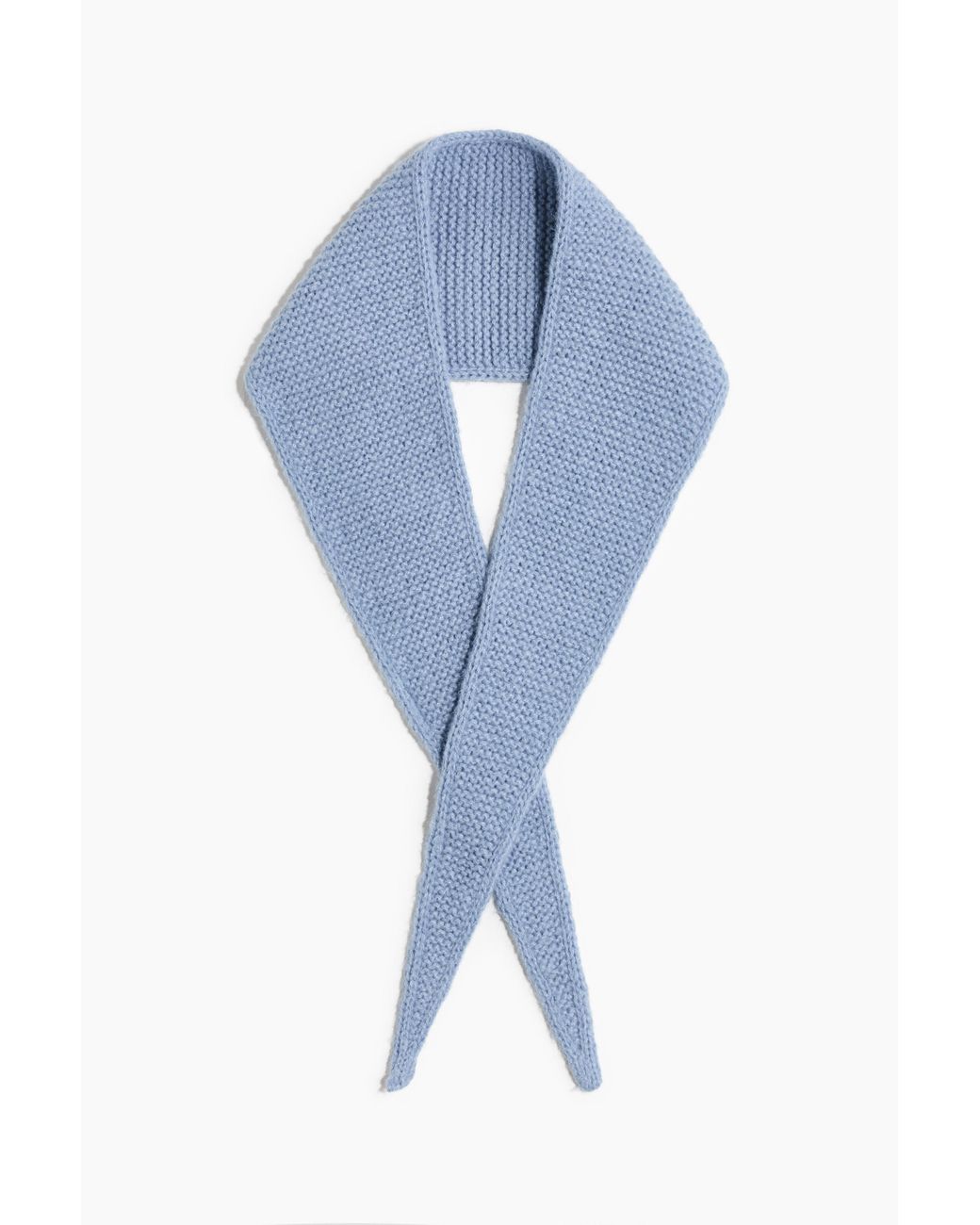 Écharpe au point mousse H&M en coloris Blue