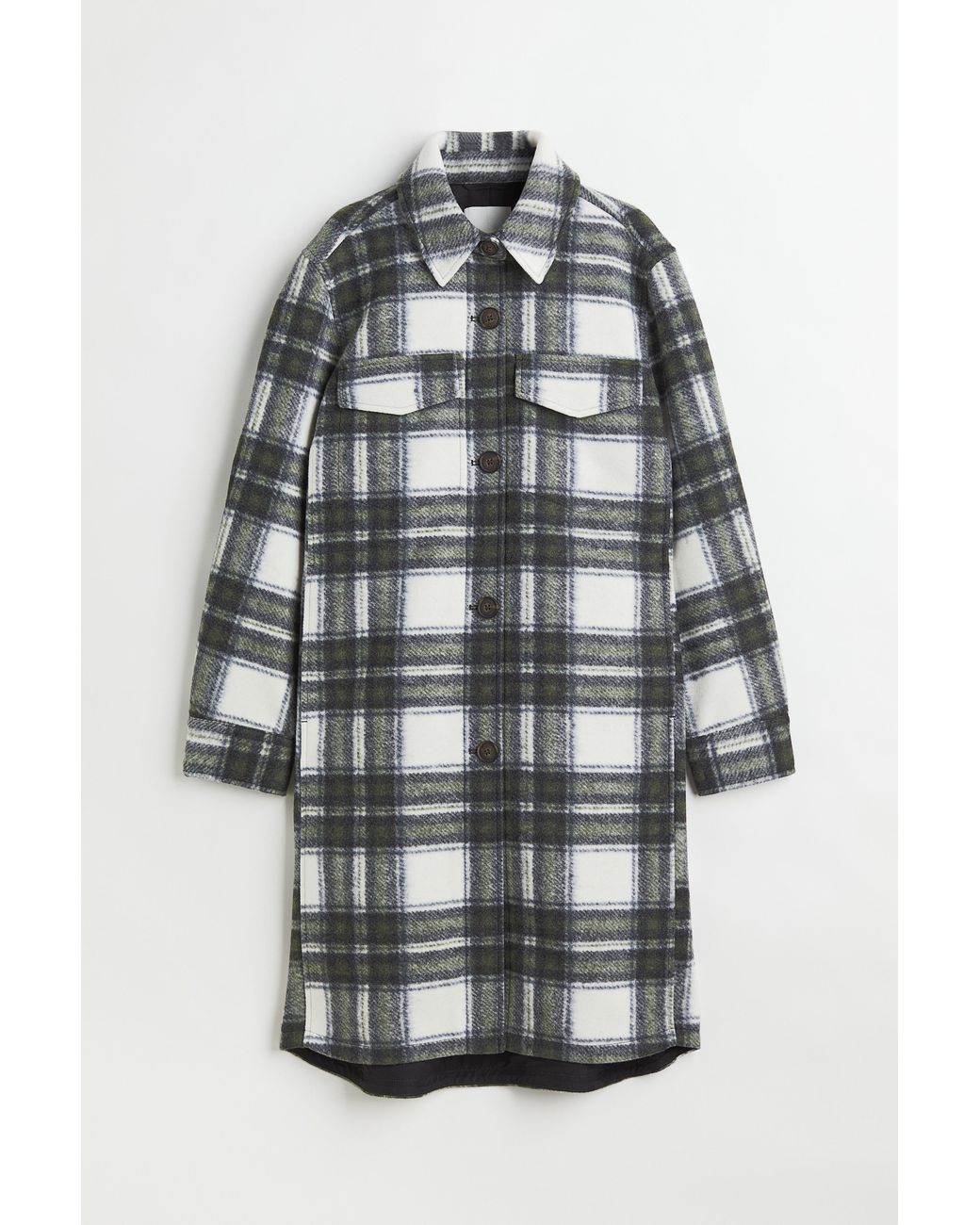 H&M Gray Langes Shacket