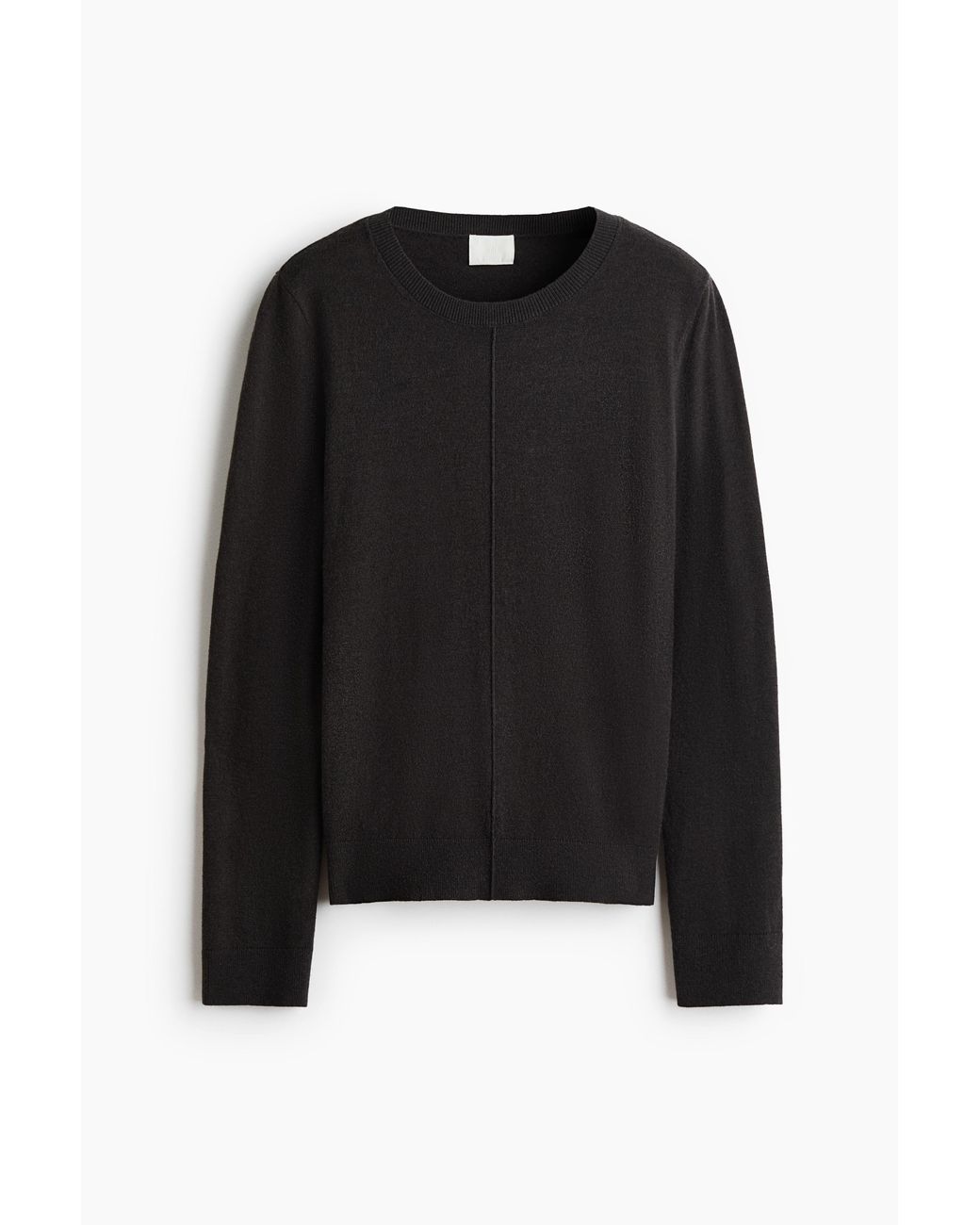 Pull En Maille Fine H&M en coloris Black