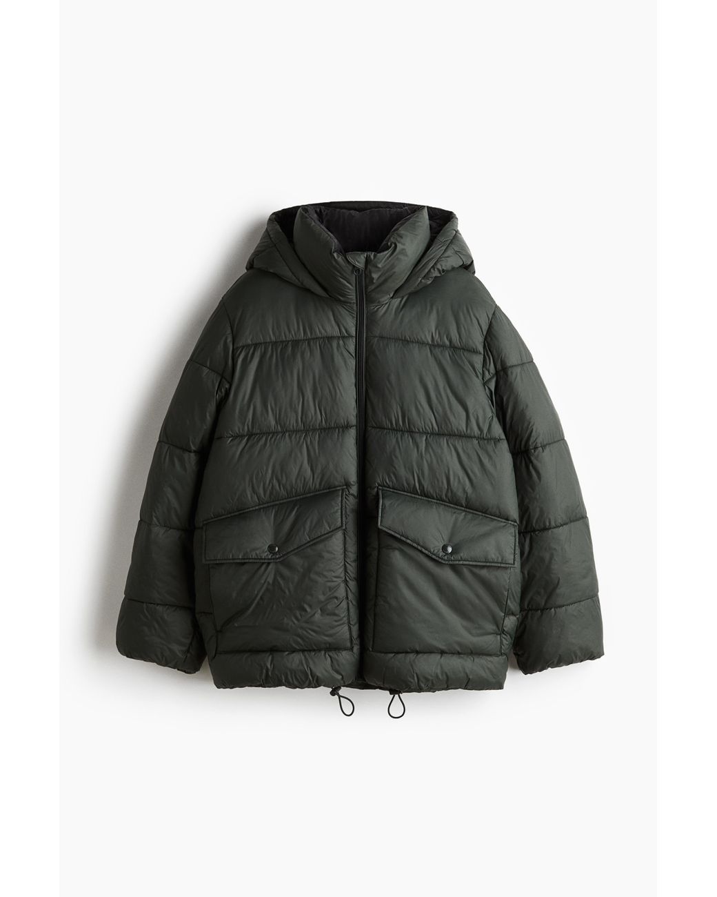 Doudoune oversize H&M en coloris Black