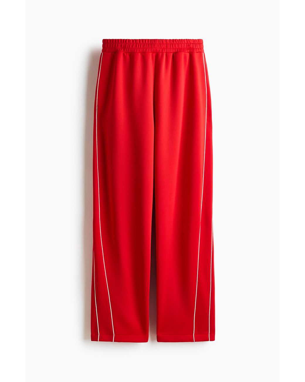 H&M Scuba Trackpants in het Red voor heren