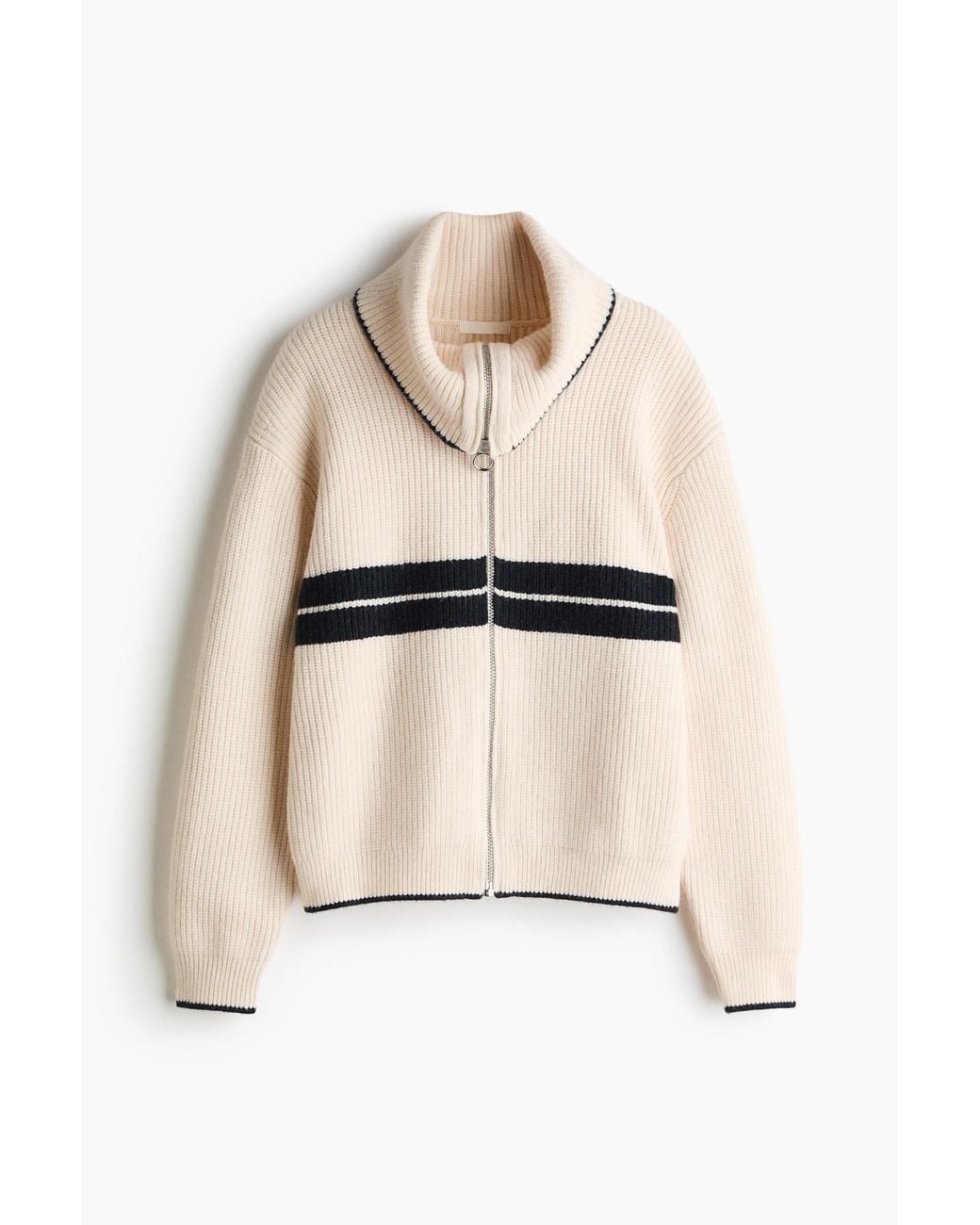 Pull Col Roulé H&M en coloris Natural