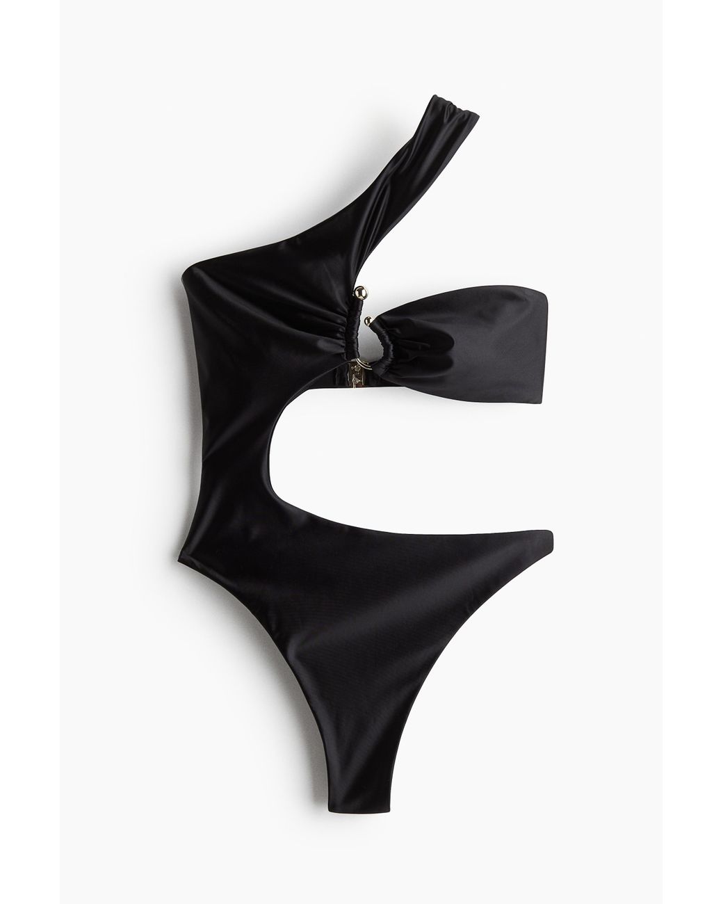 H&M Badpak Met Cutouts in het Black