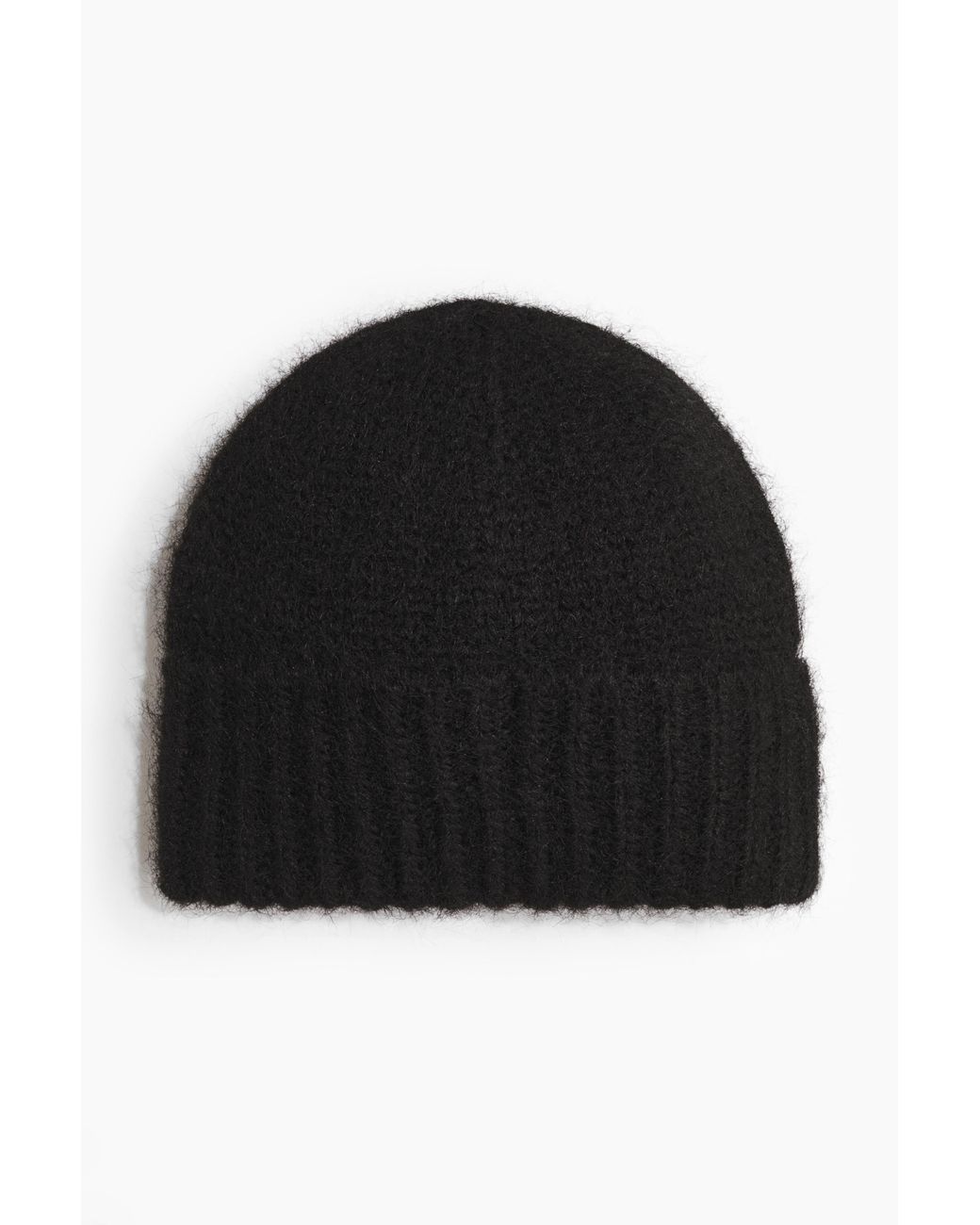 H&M Black Gestrickte Beanie