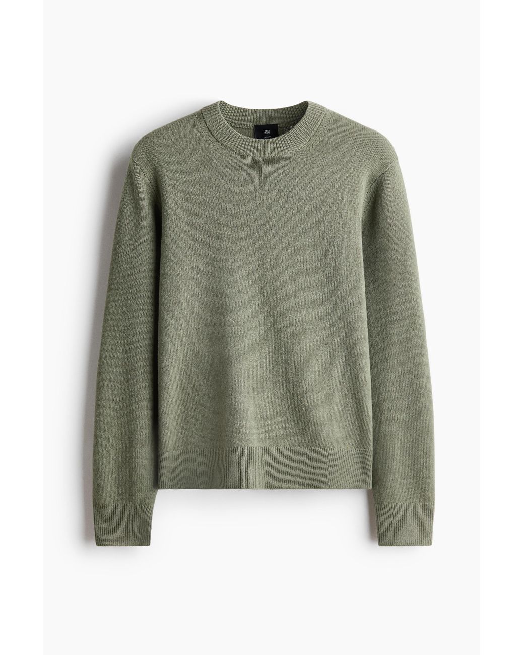 H&M Wollen Trui in het Green voor heren